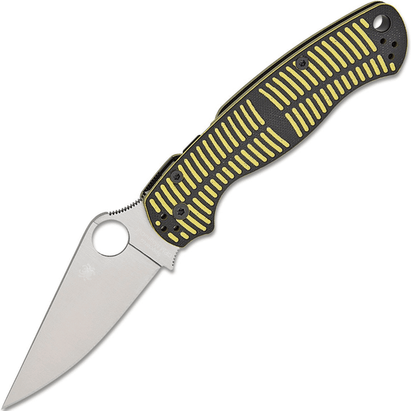 Spyderco C81GBKYLMCP2 Para Military 2 Salt Yellow/Black vreckový nôž 8,8 cm, Satin, žlto-čierna, G10