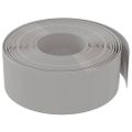 vidaXL Záhradná obruba sivá 10 m 20 cm polyetylén