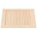 vidaXL Lamelové dvierka na skrinku 4 ks 61,5x39,4 cm, borovicový masív