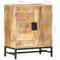vidaXL Komoda 60x35x75 cm, mangový masív