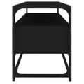 vidaXL TV skrinka čierna 100x35x45 cm spracované drevo