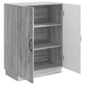 vidaXL Servírovacia skriňa Sivá sonoma 66 x 34,5 x 87 cm