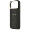 Obal Guess pre iPhone 17 Pro Max HC MAGSAFE PU S 4G PU PRÚŽOK čierny