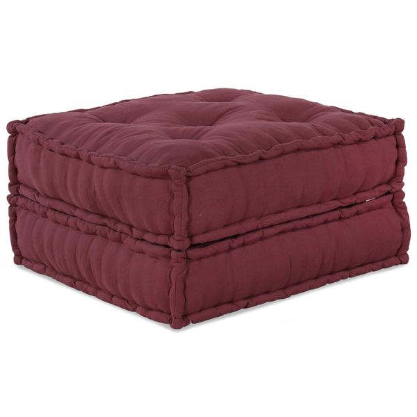 vidaXL Modulová pohovka 2 pcs Bordová 140 x 70 x 36 cm Látka
