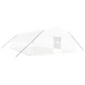 vidaXL Fóliovník s oceľovým rámom biely 60 m² 10x6x2,85 m