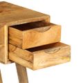 vidaXL Písací stôl z masívneho mangovníkového dreva 115x47x76 cm