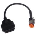 SIXTOL OBD-II redukcia 4-pin pre moto Harley-Davidson MECHANIC CABLE 20