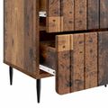 vidaXL Nočný stolík 2 ks Staré drevo 43 x 34,5 x 49,5 cm