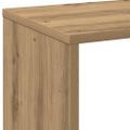 vidaXL Rozdeľovacia knižnica dub artisan 102x29x103,5 cm kompoz.drevo