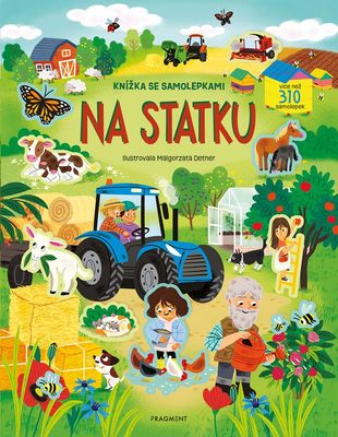 Knížka se samolepkami - Na statku