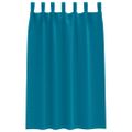 vidaXL Záclony na zatemnenie s krúžkami 2 ks Tyrkysová 175 x 140 cm