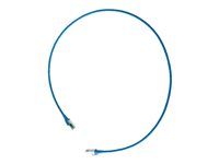 Patch kabel - RJ-45 (M) do RJ-45 (M) - 6 m - SFTP - CAT 6a - IEEE 802.3an/IEEE 802.3af/IEEE 802.3at - neobsahuje halogen, provedení bez hrbolků, licna - modrá