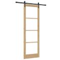 vidaXL Posuvné dvere ORKDAL Prírodná 78 x 232 cm