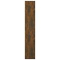 vidaXL Knižnica dymový dub 36x30x171 cm spracované drevo