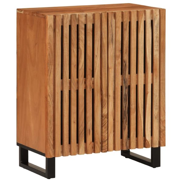 vidaXL Komoda 60x34x75 cm, akáciový masív