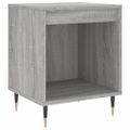 vidaXL Nočné stolíky 2 ks sivý dub sonoma 40x35x50 cm kompozitné drevo