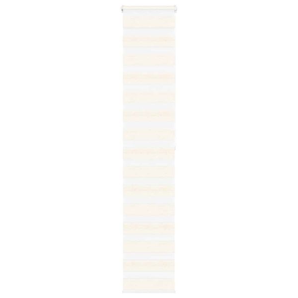 vidaXL Zebra roleta mramorová béžová 50x200 cm šírka látky 45,9 cm polyester