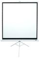 ELITE SCREENS plátno mobilní trojnožka 99" (251,5cm)/ 1:1/ 177,8×177,8cm/ gain 1.1/ case bílý Projekcní plátno, mobilní trojnožka, 99"(1:1) 178x178cm - stativ
