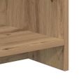 vidaXL TV stolík 102 x 35 x 45 cm Remeselný dub Kompozitné drevo