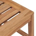 vidaXL Záhradné stoličky 8 ks teak z masívneho dreva
