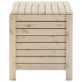 vidaXL Úložný box s vekom RANA 100x49x54 cm borovicový masív
