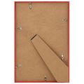 vidaXL Fotorámiky na stôl, koláž 3 ks, červené 13x18 cm, MDF
