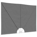 vidaXL Záclona na balkónové súkromie 150 x 300 cm Polyester