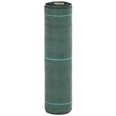 vidaXL Membrána proti burine zelená 0,5x25 m PP