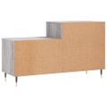 vidaXL Botník sivý dub sonoma 102x36x60 cm spracované drevo