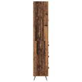 vidaXL Vysoký kabinet so policou 2 ks Staré drevo 69,5 x 34 x 180 cm