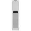 vidaXL Solárna LED chodníková lampa 2 ks Teplá biela 18 x 18 x 80 cm