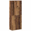 vidaXL Highboard 70 x 33.5 x 180 cm Kompozitné drevo Staré drevo