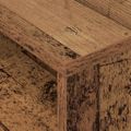 vidaXL Koncový stôl Staré drevo 30,5 x 30 x 45 cm Kompozitné drevo