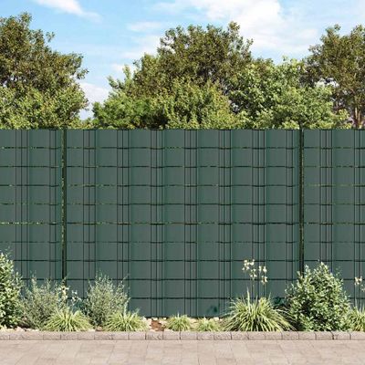 vidaXL PVC ochranná páska na ochranu súkromia 70x0,19 m zelená