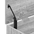 vidaXL lavica na topánky šedá Sonoma 102x30,5x45 cm Engineered Wood