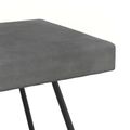 vidaXL lavička Tmavosivá 110 x 40 x 45 cm Zamat