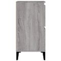 vidaXL Komody 3 ks sivý dub sonoma 60x35x70 cm kompozitné drevo