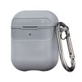 Carbonové puzdro pre Airpods / Airpods 2 sivé