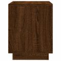 vidaXL Nočné stolíky 2 ks hnedý dub 44x35x45 cm spracované drevo