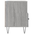 vidaXL TV skrinka sivý dub sonoma 80x36x50 cm spracované drevo