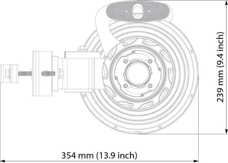 RF elements Sektorová anténa Horn s TwistPortem, 5/6GHz, 18 dBi, 30° 90°