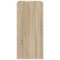 vidaXL Skriňa pod umývadlo do kúpeľne Dub sonoma 56 x 37,5 x 81 cm