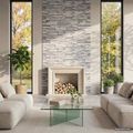 vidaXL Nástenné panely 10 ks 100 x 25 cm Svetlosivá EPS pena