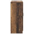 vidaXL Servírovacia skriňa Staré drevo 66 x 34,5 x 87 cm