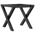 vidaXL Nohy konferenčného stolíka X-rám 30x30x33 cm oceľ