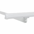 vidaXL Rám markízy Biela 4 x 2 m Kov
