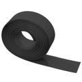 vidaXL Záhradné obruby 2 ks čierne 10 m 20 cm polyetylén