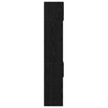 vidaXL Úložný kabinet so policami Čierny dub 70 x 42,5 x 225 cm