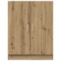 vidaXL Skrinka na práčku dub artisan 70,5x71,5x91,5 cm