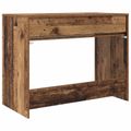 vidaXL Stôl Staré drevo 100 x 50 x 78 cm Konštruované drevo
